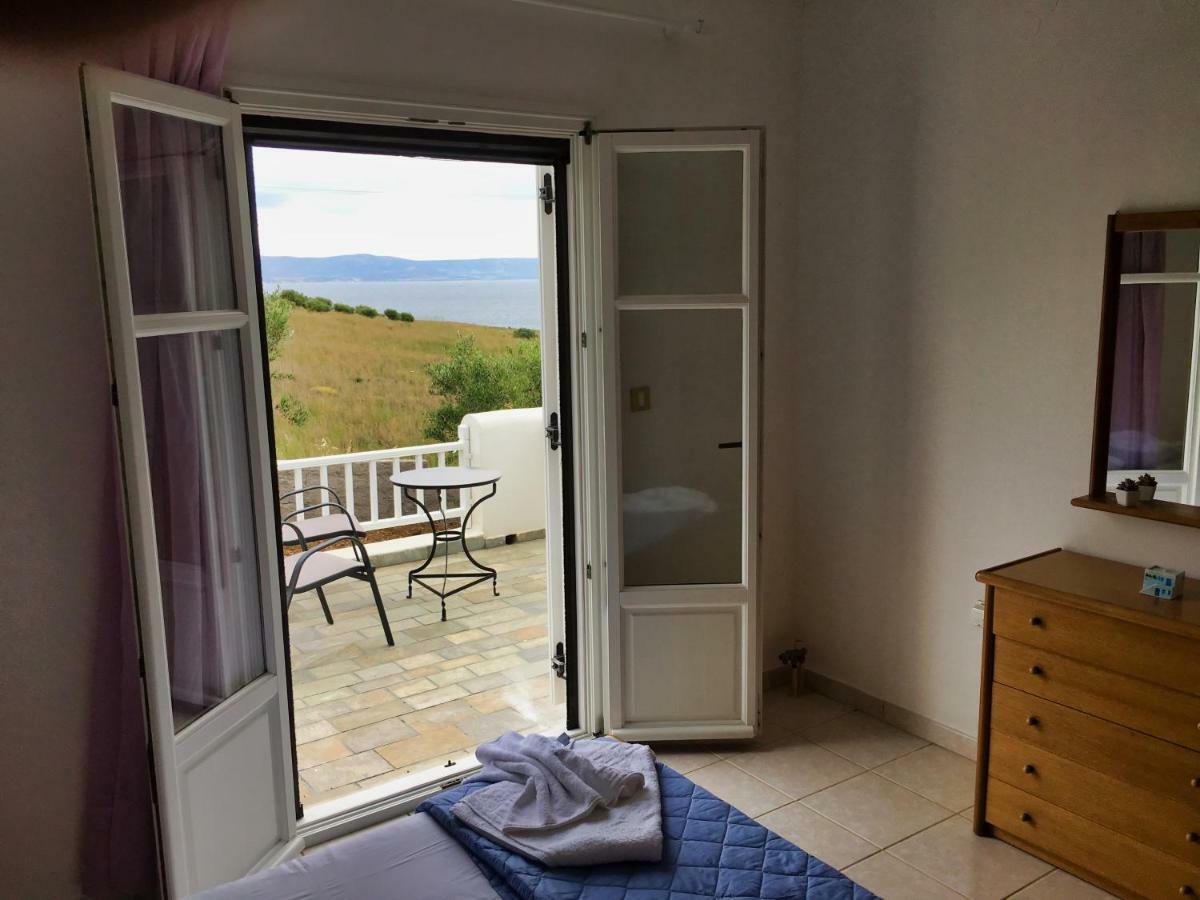Anthoula'S Sea View Apartment Píszo Livádi Kültér fotó