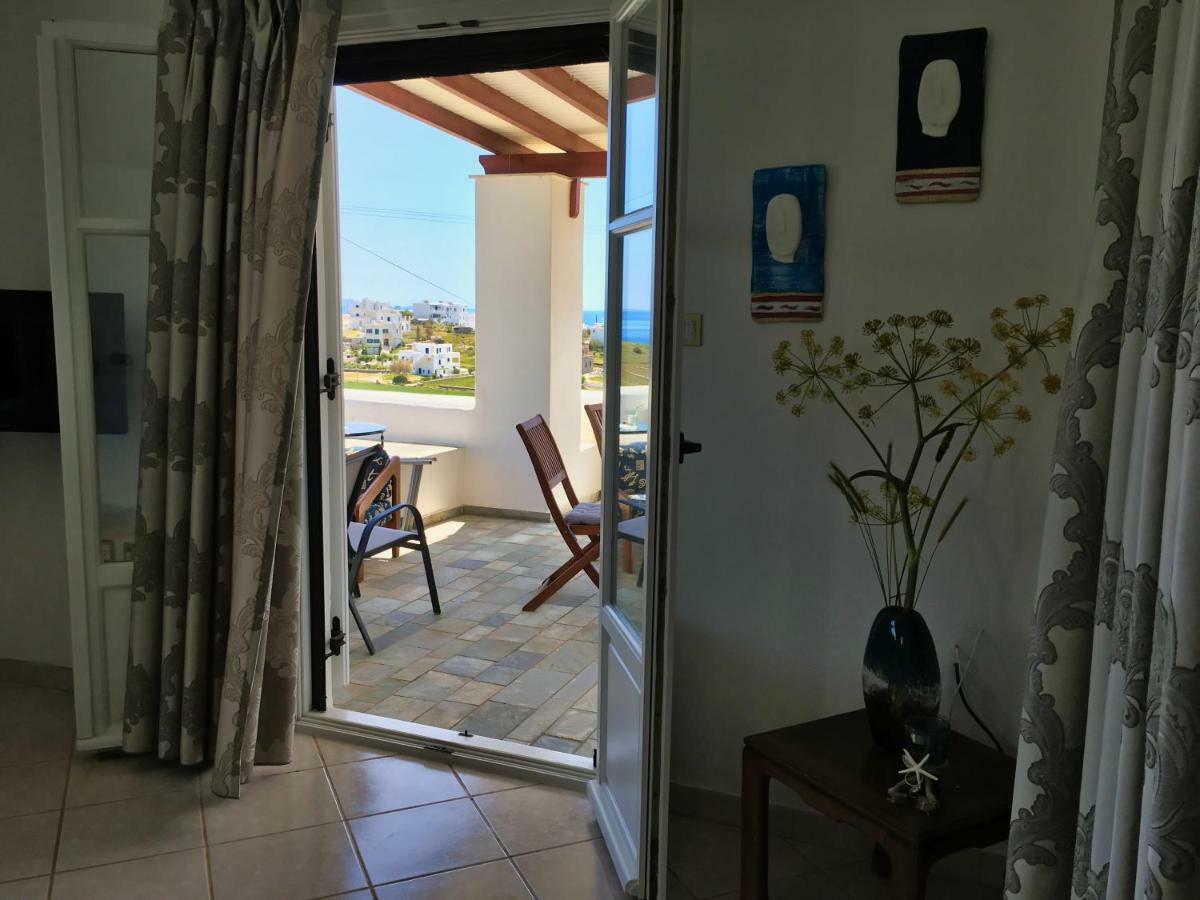 Anthoula'S Sea View Apartment Píszo Livádi Kültér fotó
