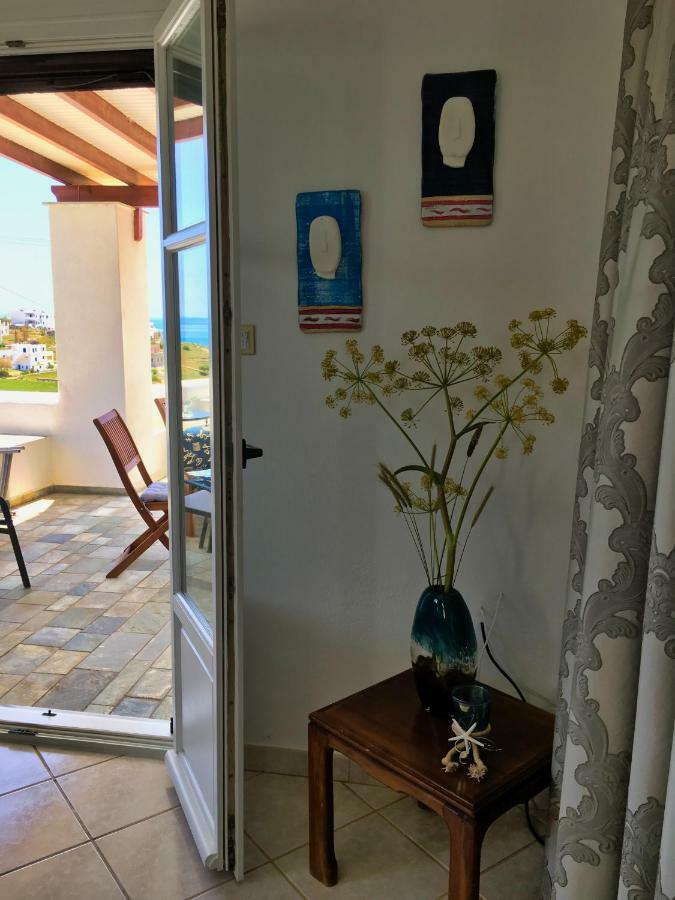 Anthoula'S Sea View Apartment Píszo Livádi Kültér fotó