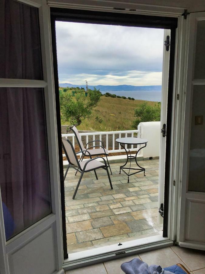 Anthoula'S Sea View Apartment Píszo Livádi Kültér fotó