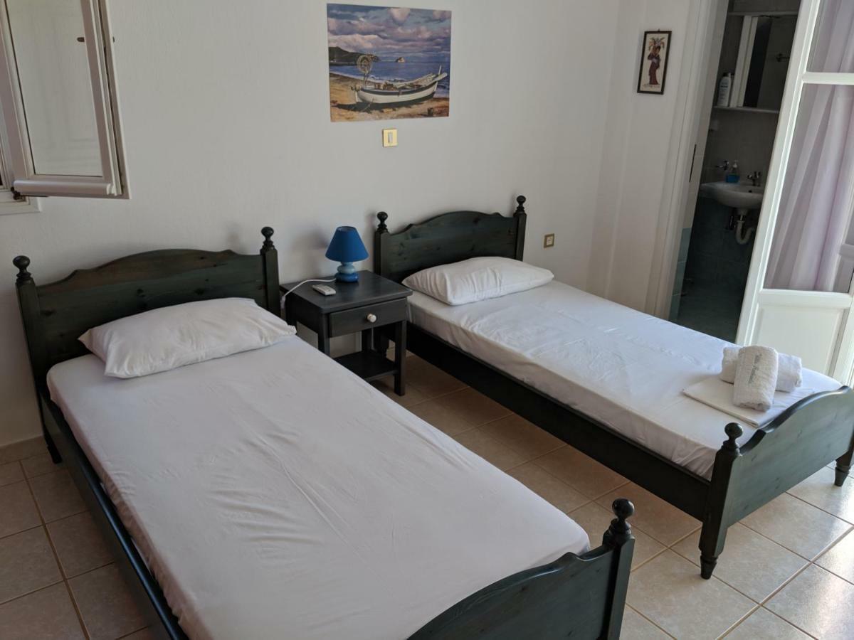 Anthoula'S Sea View Apartment Píszo Livádi Kültér fotó